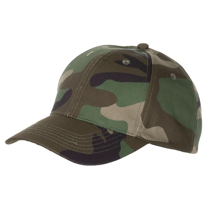 MFH US Cap, Baseball Cap, woodland